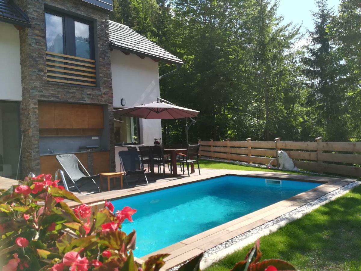 Ferienwohnung Hisa Katja-Privat Wellness Kranjska Gora Exterior foto